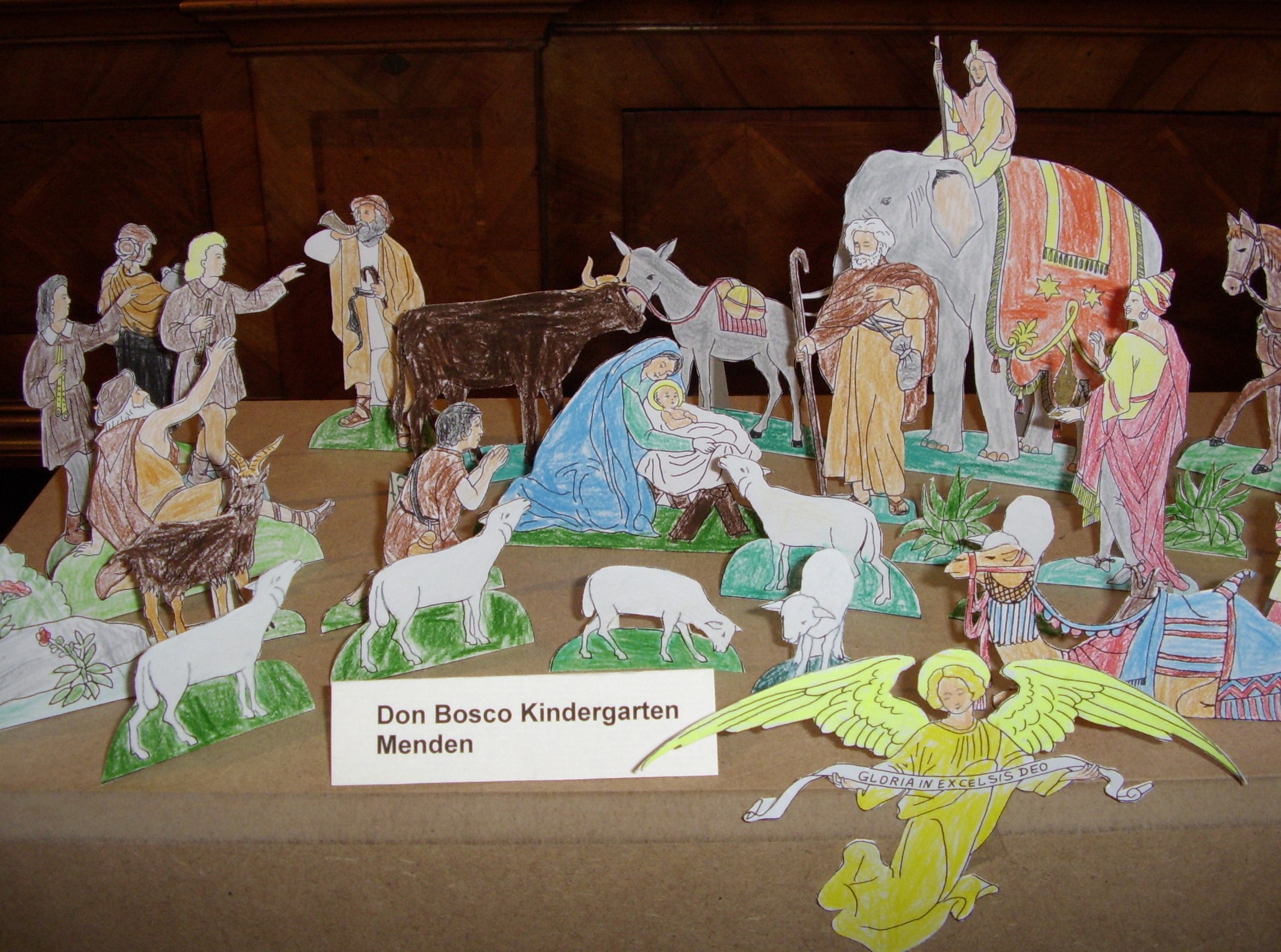 Papierkrippen — Foto 04